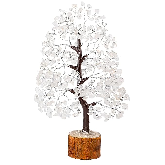 Clear Quartz Crystal Tree: A Powerful Amplifier for , Clarity, and Energy Flow