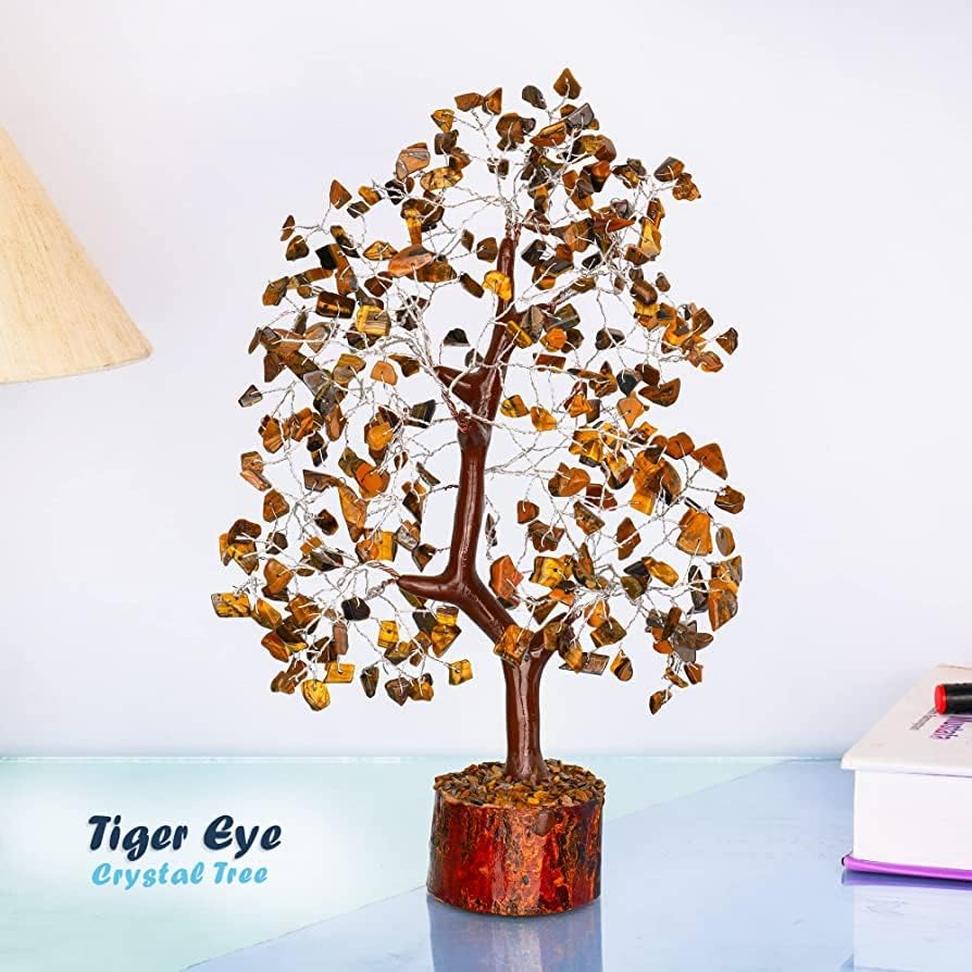 Tiger Eye Crystal Tree: A Powerful Symbol of Strength, Courage, and Grounded Energy