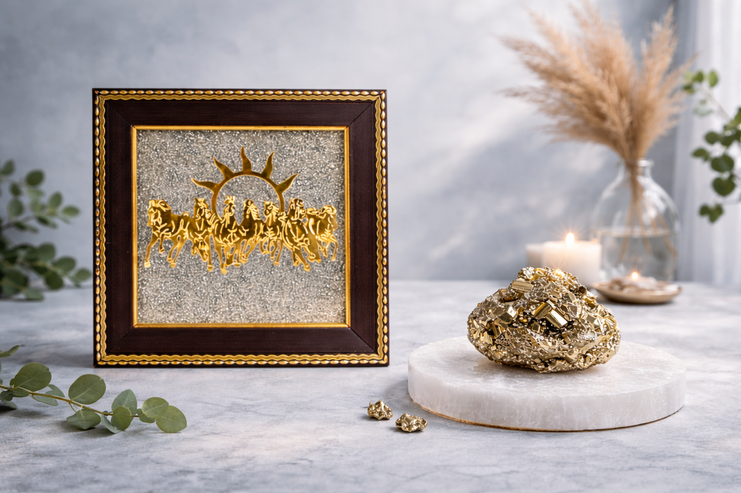 Pyrite Crystal Cluster | For Financial Gains, Abundance and Prosperity | Money Mangnet