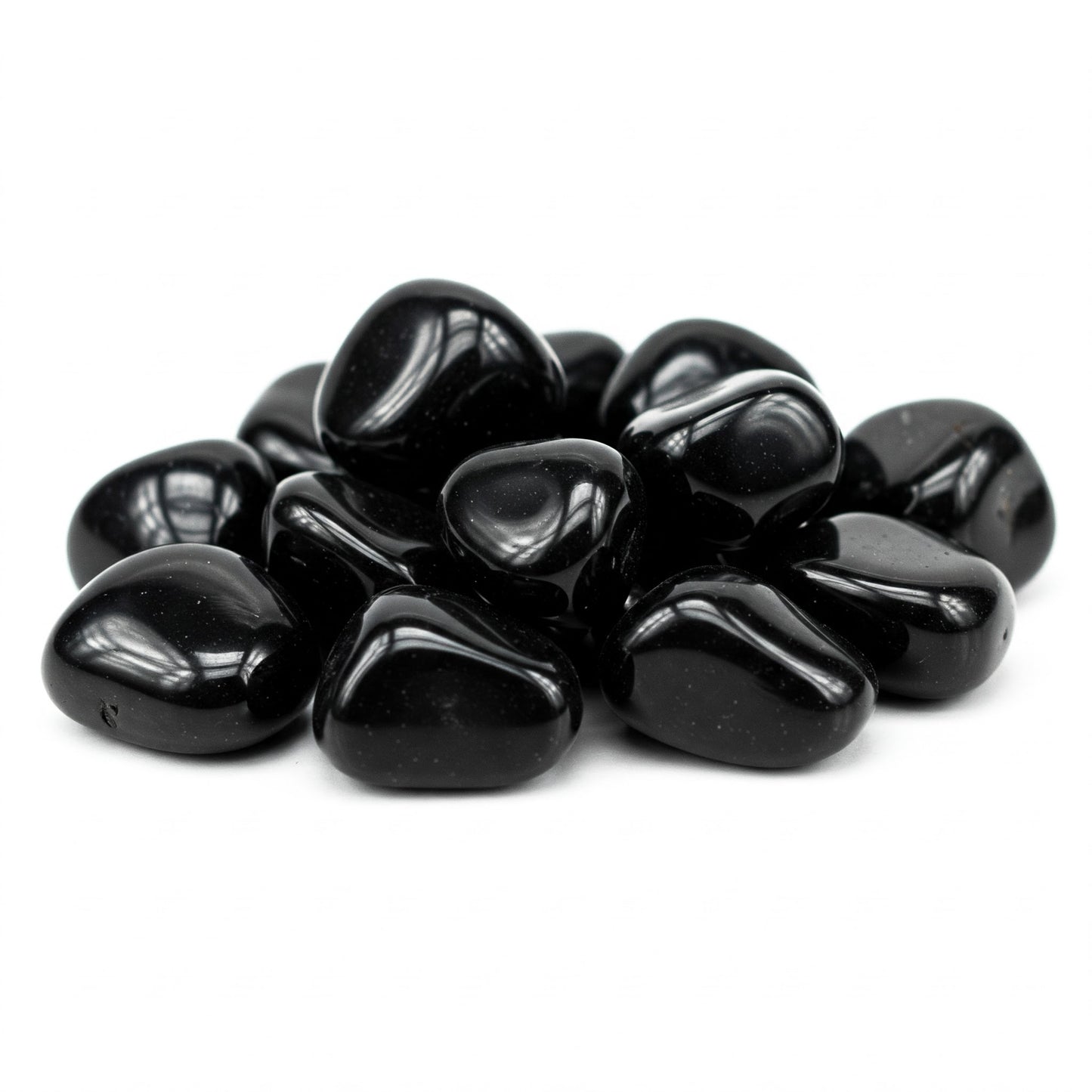 Black Obsidian Crystal Tumbles: Grounding, Protection, and Clarity