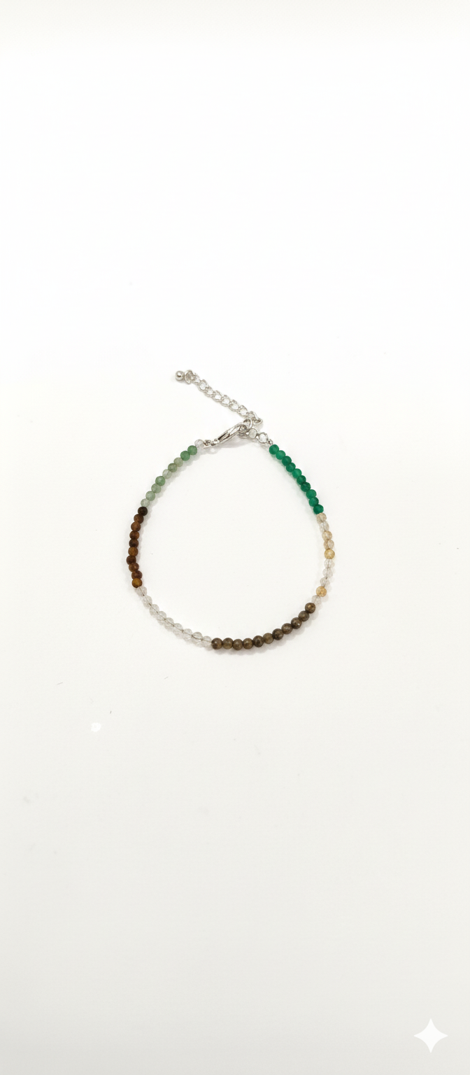 Dhanyog Anklet & selenite tray Combo