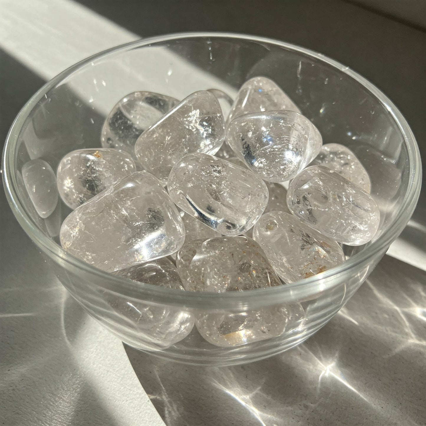 Clear Quartz Crystal Tumbles: Amplify Your Energy, Clarity and Cleanse the Aura