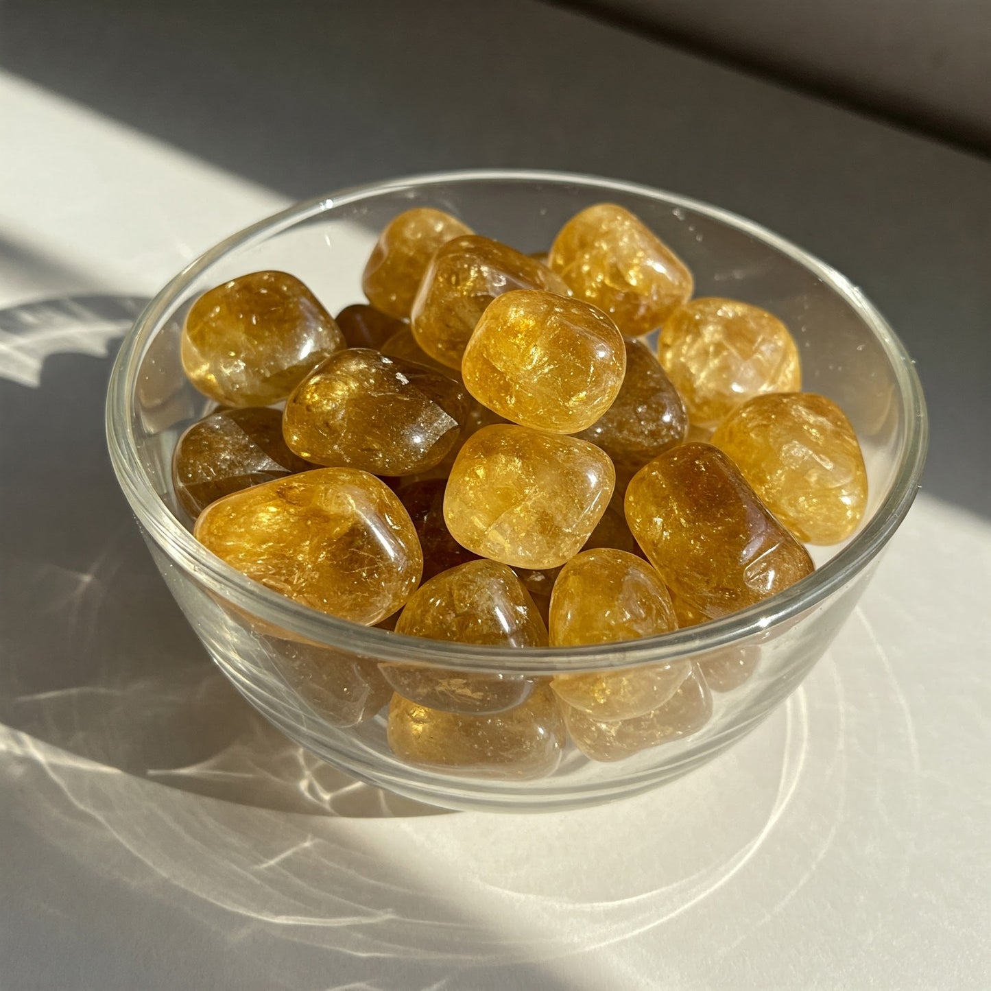 Citrine Crystal Tumbles: Harness the Power of Abundance, Positivity, and Confidence