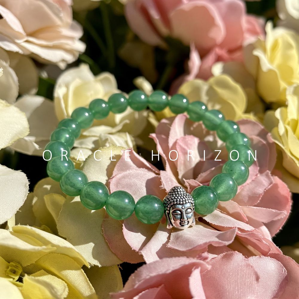 Green Aventurine Crystal Bracelet | Lab Certified | For Abundance and Prosperity and Heart Chakra Healing - Unisex, 8 mm beads Bracelet