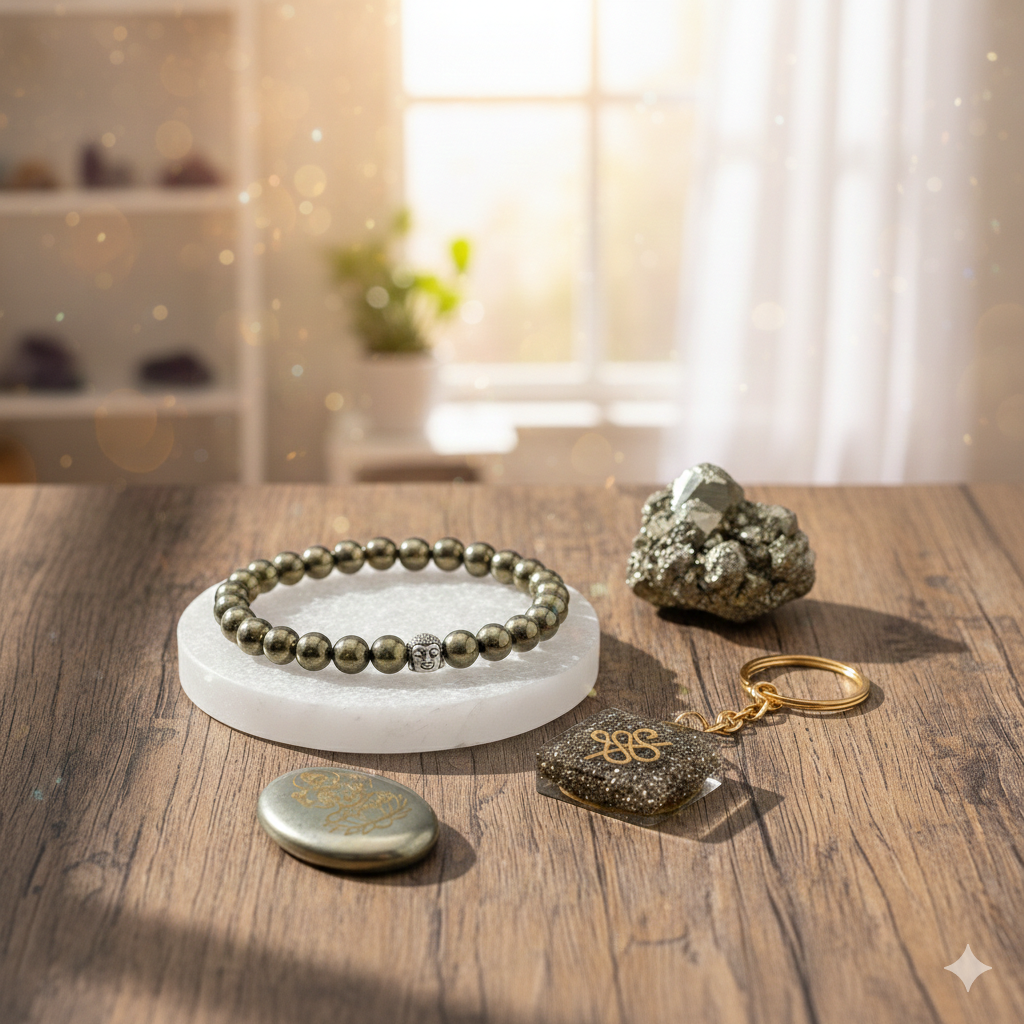 Maha Pyrite Combo / The Ultimate Abundance & Protection Mega-Set