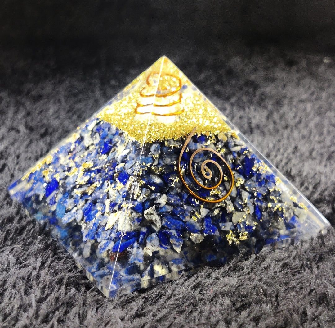Lapis Lazuli Pyramid | For Spiritual Growth, Communication and Mental Clarity