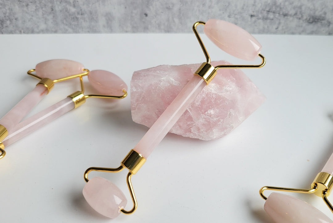 Rose Quartz Face Roller | Good Skin | Glow | Love
