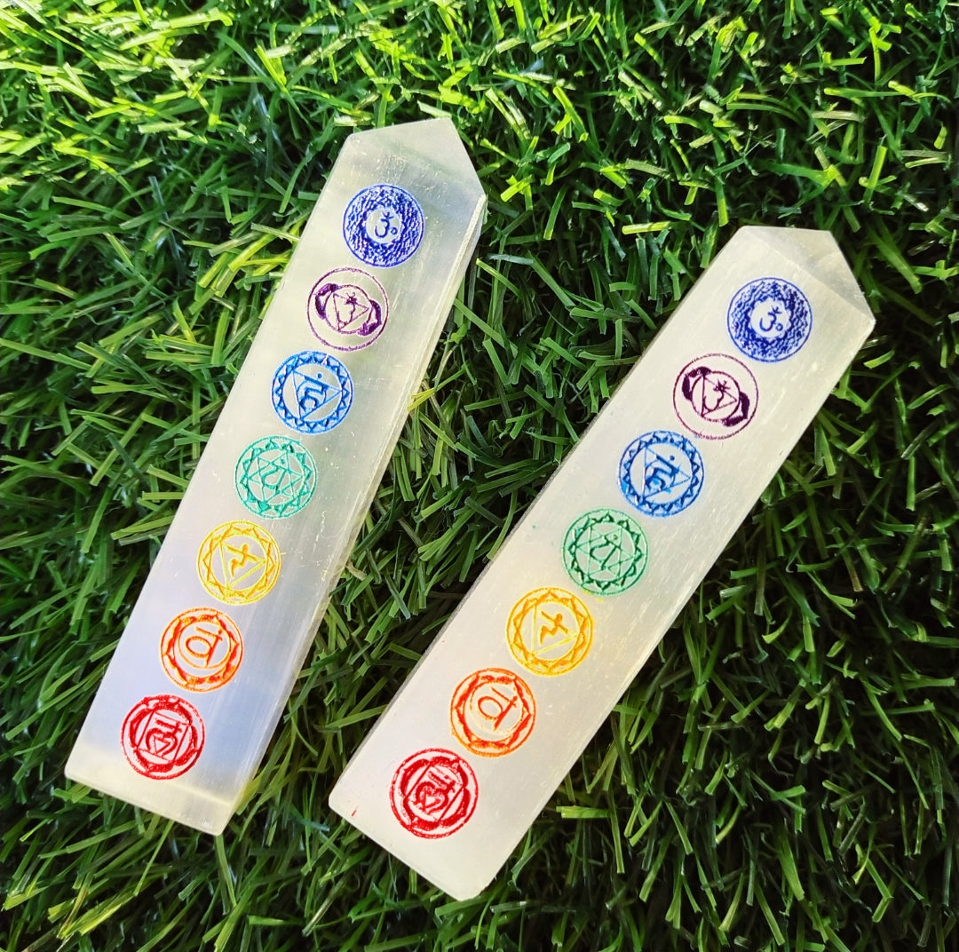 Selenite Wand – Clarity, Energy Cleansing, and Spiritual Connection