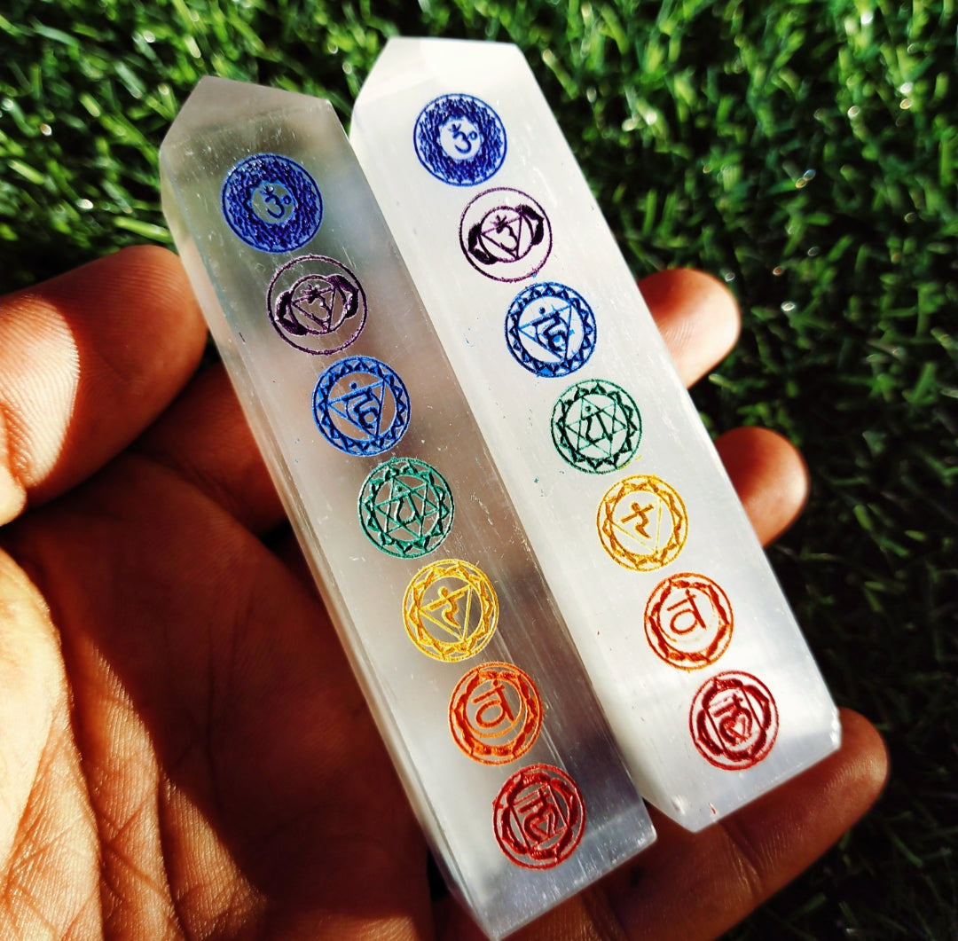 Selenite Wand – Clarity, Energy Cleansing, and Spiritual Connection