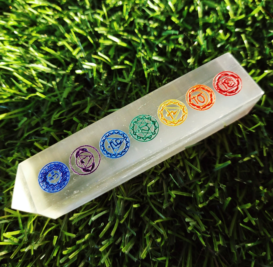 Selenite Wand – Clarity, Energy Cleansing, and Spiritual Connection