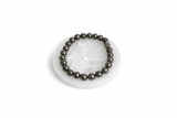 Prosperity Pyrite Bracelet with Raw Selenite Charging Tray