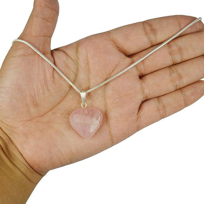 Oracle Horizon Rose Quartz Pendant: Embrace Unconditional Love & Relationships