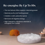 Oracle Horizon – Raw Pyrite Prosperity Combo ✨ Pyrite Anklet + FREE Selenite Charging Tray