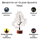 Clear Quartz Crystal Tree: A Powerful Amplifier for , Clarity, and Energy Flow