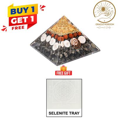 Money Magnet Combo – Buy Money Magnet Pyramid & Get a Selenite Charging Tray FREE || PRE-ENERGIZED FOR MAXIMUM RESULTS
