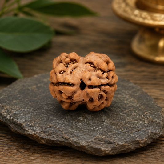 Nepal Origin 2 Mukhi Rudraksha - 17mm to 22mm