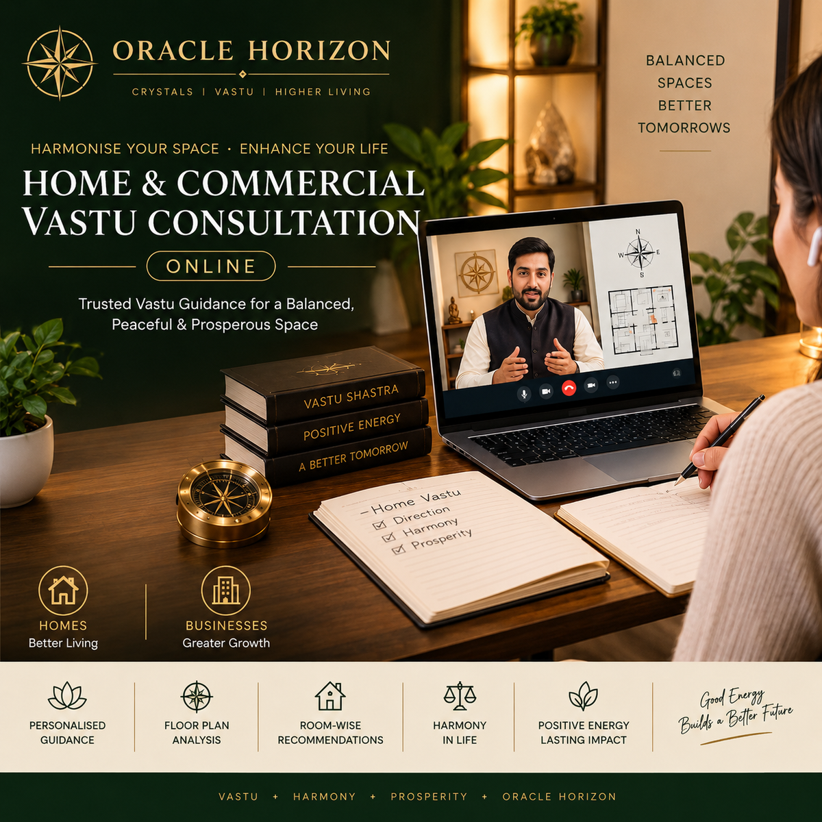 Vastu Consultation by Oracle Horizon - Home & Commercial Vastu | Align Your Space. Elevate Your Life