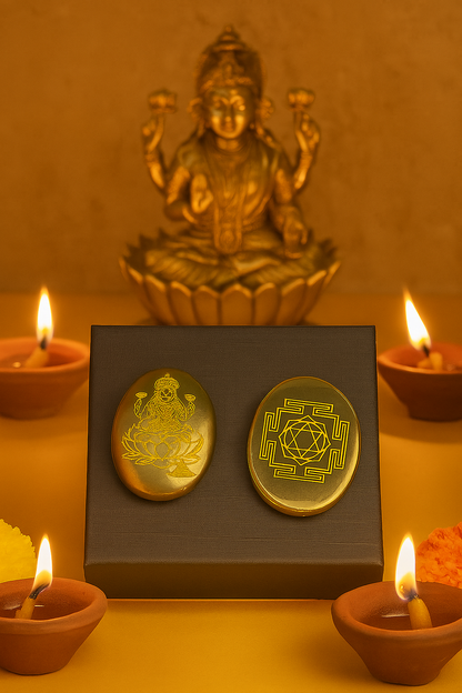 Oracle Horizon Pyrite Laxmi Yantra Coins