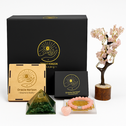 Karwa Chauth Radiance Hamper – A Crystal Celebration of Love, Healing & Harmony