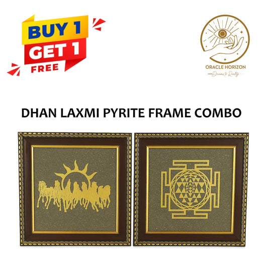 Oracle Horizon Dhan Laxmi Pyrite Frame Combo – Buy 1 Get 1 FREE
