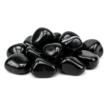 Black Obsidian Crystal Tumbles: Grounding, Protection, and Clarity