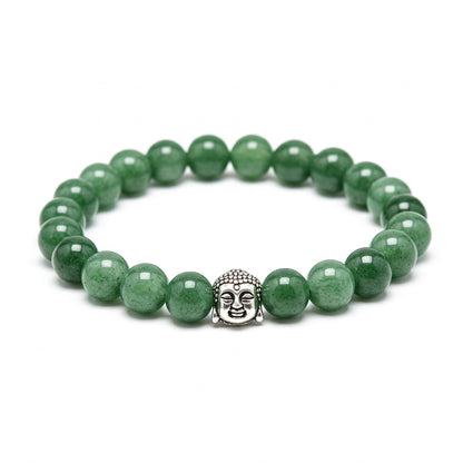 Green Aventurine  Crystal Bracelet | Lab Certified | For Abundance and Prosperity and Heart Chakra Healing - Unisex, 8 mm beads Bracelet