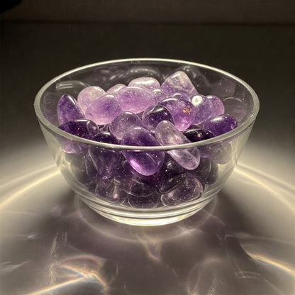 Amethyst Crystal Tumbles: Harness Tranquility, Intuition, and Spiritual Growth