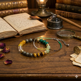 Powerful Dhanyog Couple Combo: Bracelet & Anklet