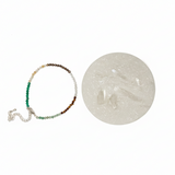 Dhanyog Anklet  & selenite tray  Combo