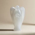 Selenite Angel (2 inches) - Divine protection, Guidance, and Spiritual growth