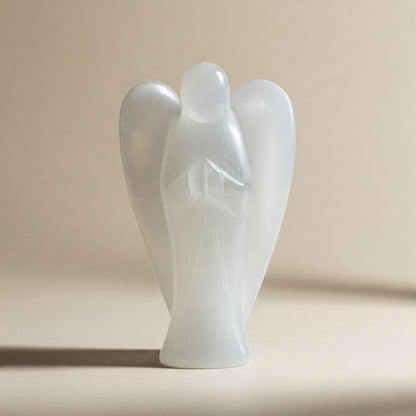 Selenite Angel (2 inches) - Divine protection, Guidance, and Spiritual growth