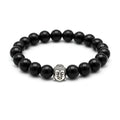 Black Obsidian  Crystal Bracelet | Lab Certified | For Evil Eye Protection - Unisex, 8 mm beads Bracelet