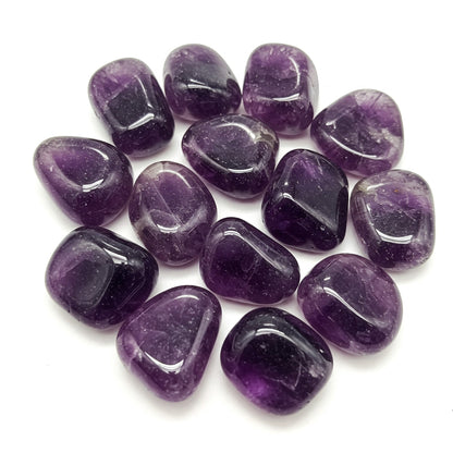 Amethyst Crystal Tumbles: Harness Tranquility, Intuition, and Spiritual Growth