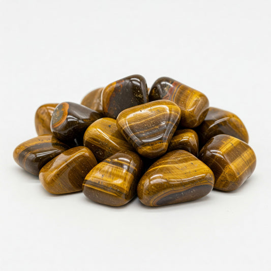 Tiger Eye Crystal Tumbles: Boost Confidence, Courage, and Grounded Energy