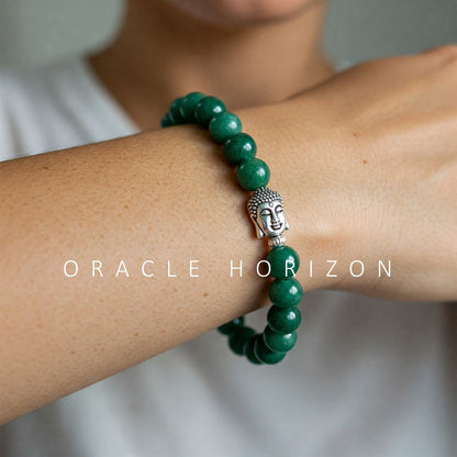 Green Aventurine  Crystal Bracelet | Lab Certified | For Abundance and Prosperity and Heart Chakra Healing - Unisex, 8 mm beads Bracelet