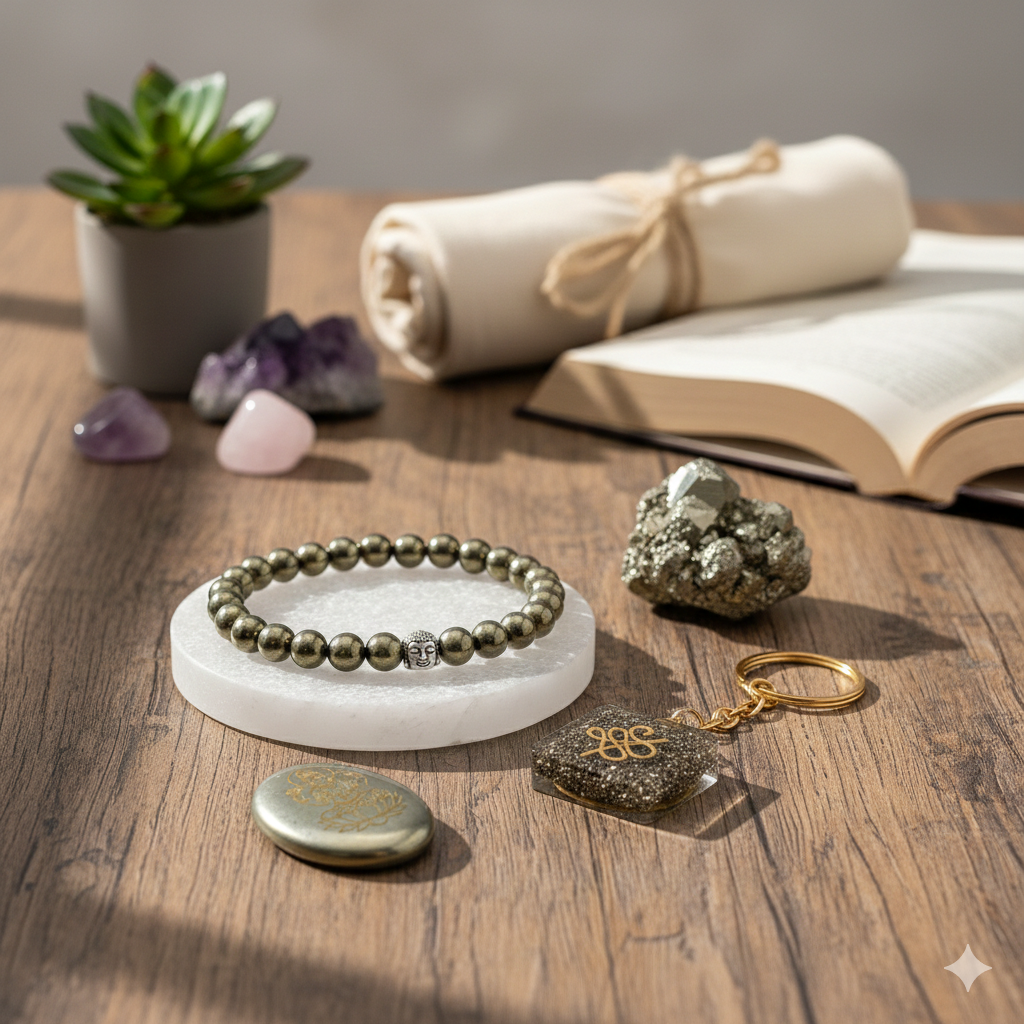Maha Pyrite Combo / The Ultimate Abundance & Protection Mega-Set