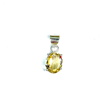Natural Citrine  Crystal Pendant | Lab Certified | For Growth, abundance and confidence - Women