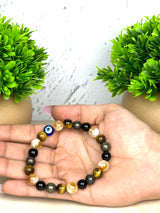 Career Boost  Crystal Bracelet | Lab Certified | Promotes Abundance, prosperity and financial Sucesss - Unisex, 8 mm beads Bracelet