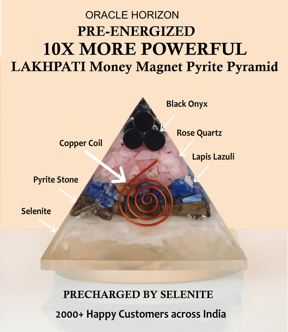 Oracle Pyramid Black Tourmaline Pyramid | Grounding and Protection | Removes Negativi ...