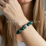 Moss Agate  Crystal Bracelet | Lab Certified | For Abundance, Emotional  and Manifestation - Unisex, 8 mm beads Bracelet