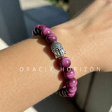 Pink Tiger Eye  Crystal Bracelet | Lab Certified | For Confidence, Emotional  and Courage - Unisex, 8 mm beads Bracelet