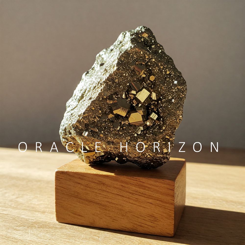 Pyrite  Crystal Cluster | For Financial Gains, Abundance and Prosperity | Money Mangnet