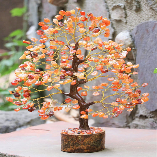 Carnelian Crystal Tree – Vitality, Creativity, and Personal Empowerment