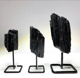 Black Tourmaline Crystal Stand | Protect Against Negativity | Grounding and Stability