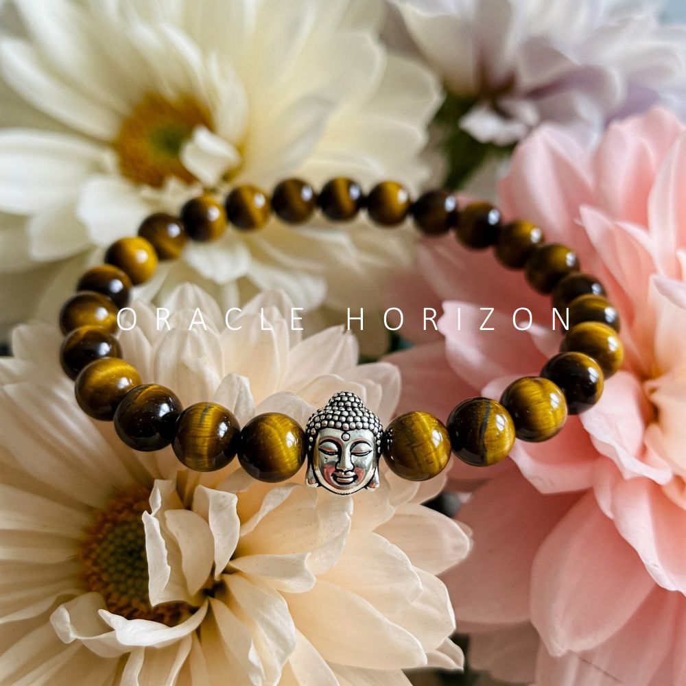 Tiger Eye  Crystal Bracelet | Lab Certified | For focus, clarity, confidence and courage - Unisex, 8 mm beads Bracelet