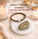 Dhan Varsha Combo ✨ Abundance & Wealth Attraction Set with FREE Selenite Tray