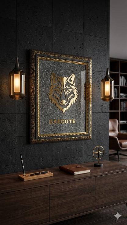 Execute – Wolf Shadow Hunter Pyrite Frame