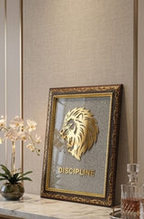 Discipline: Majestic Lion – Unbreakable King Pyrite Frame