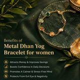 Metal Dhan Yog Bracelet for Women