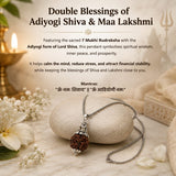 Adiyogi Shiv 7 Mukhi Rudraksha Pendant